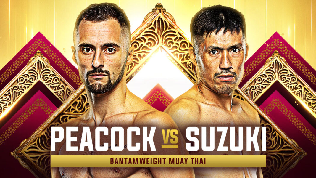Jake Peacock Vs. Shinji Suzuki Muay Thai Clash Added To ONE 171: Qatar On February 20