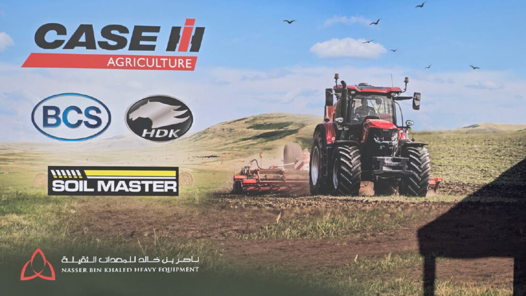 Nasser Bin Khaled Heavy Equipment displays the latest agricultural and landscaping equipment at the 12th edition of AgriteQ