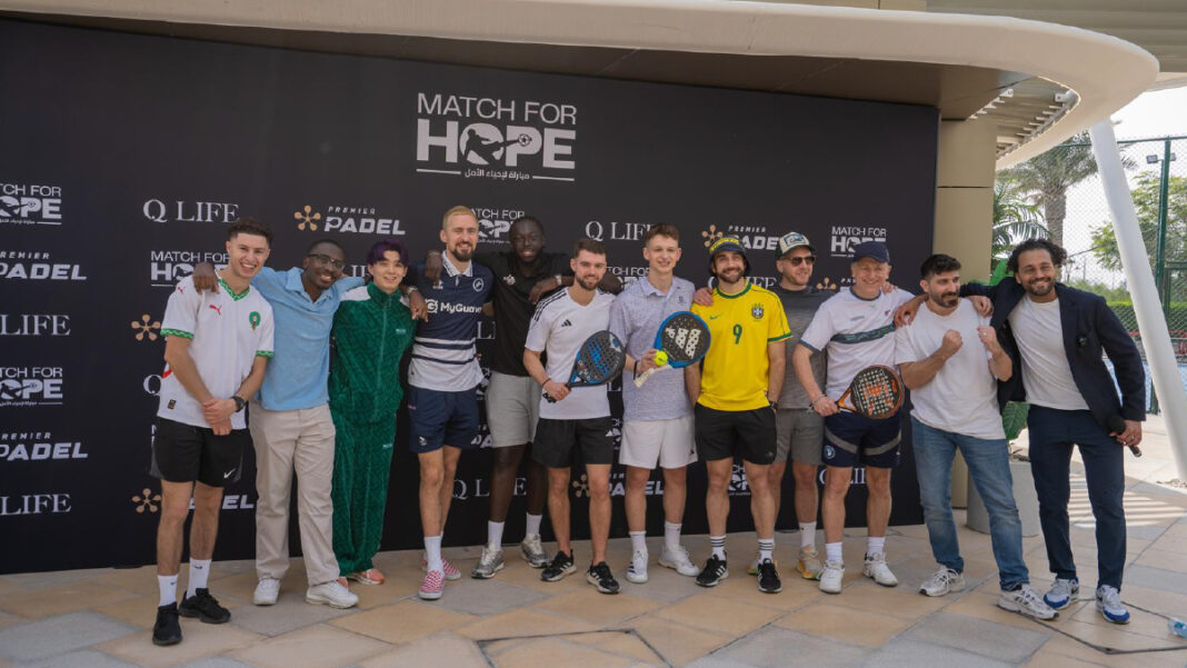 Premier Padel supports Match for Hope with charity tournament on National Sport Day