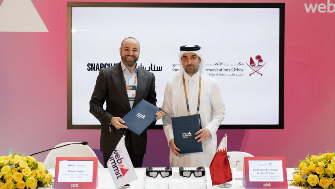 Snap Inc. signs landmark MOU with Government Communications Office (GCO) at Web Summit Qatar 2025 to launch first Augmented Reality Academy in the MENA region