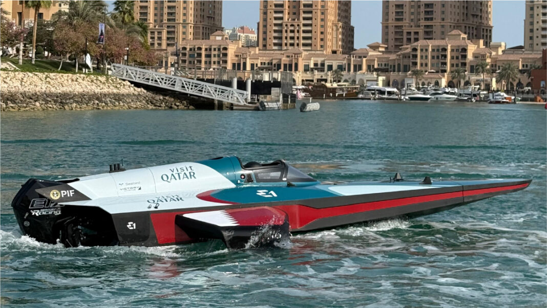 Doha hosts the debut edition of the Visit Qatar E1 GP for electric powerboats